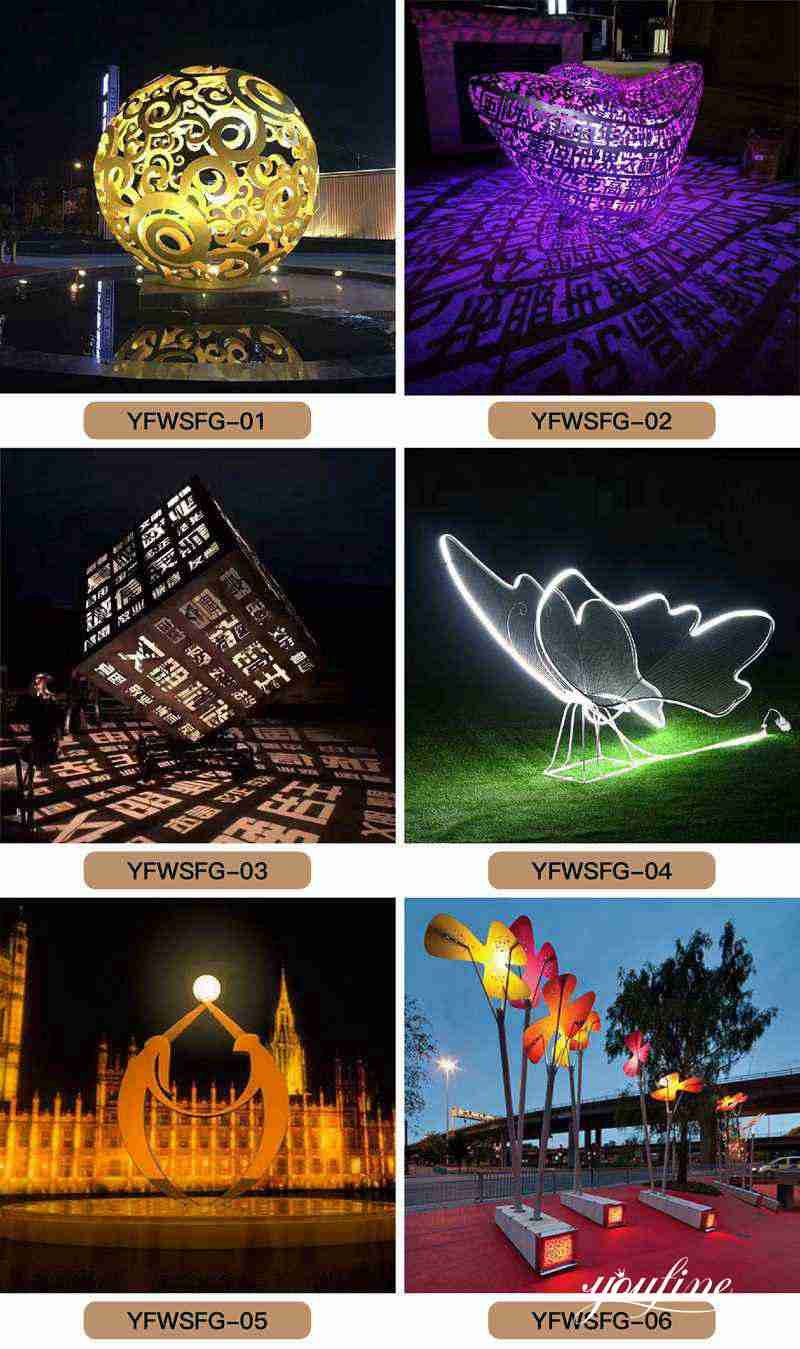 light sculpture decor- YouFine Sculpture (1)