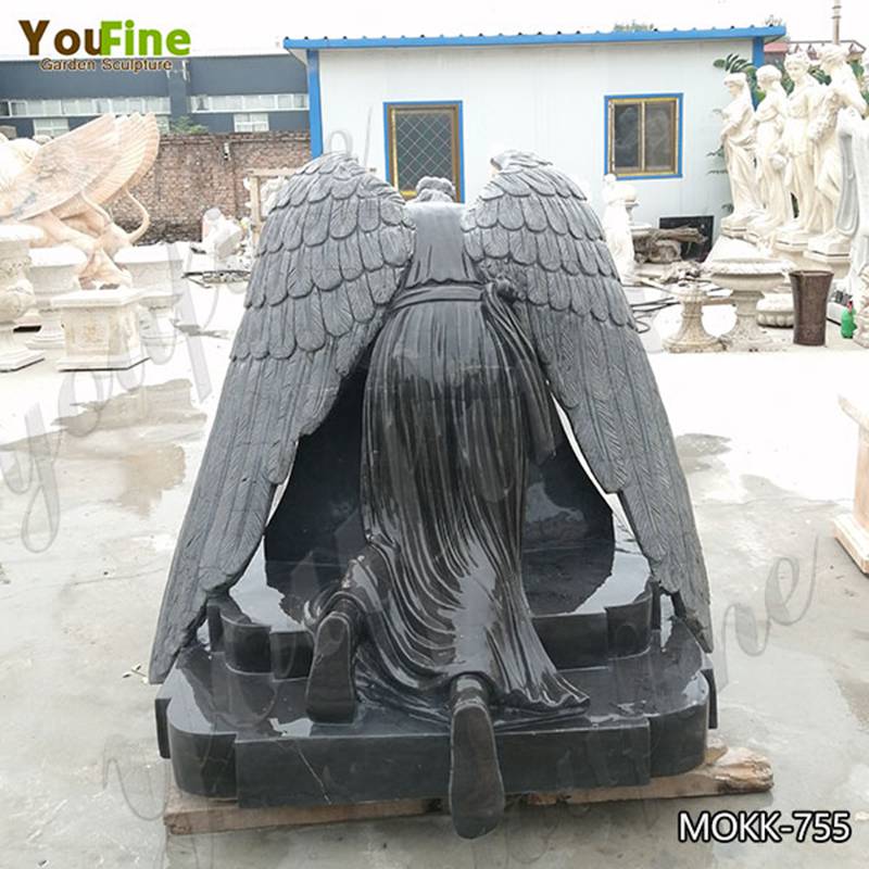black angel Tombstone- YouFine Sculpture