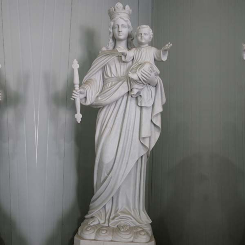 National Life Size Shrine of Blessed Mother Our Lady of Perpetual Christian Statue for Sale at Outdoor Decoration_副本