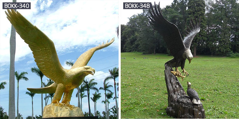 bronze-bald-eagle-statue