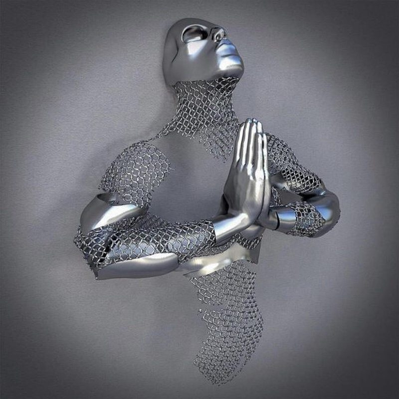 stainless steel sculpture - YouFine Sculpture (5)