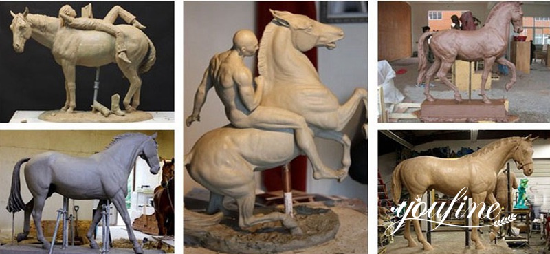 equestrian bronze-YouFine Sculpture