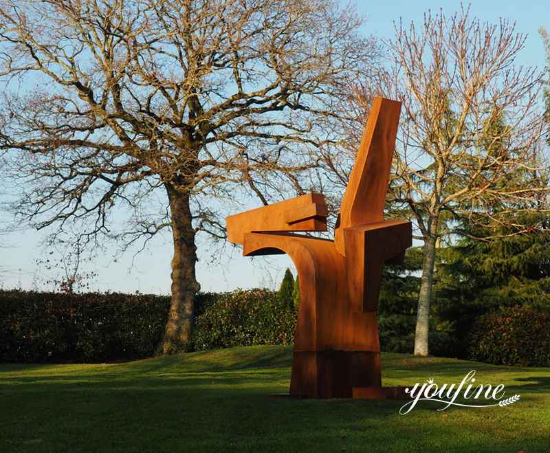 Contemporary lawn sculpture-YouFine Sculpture 