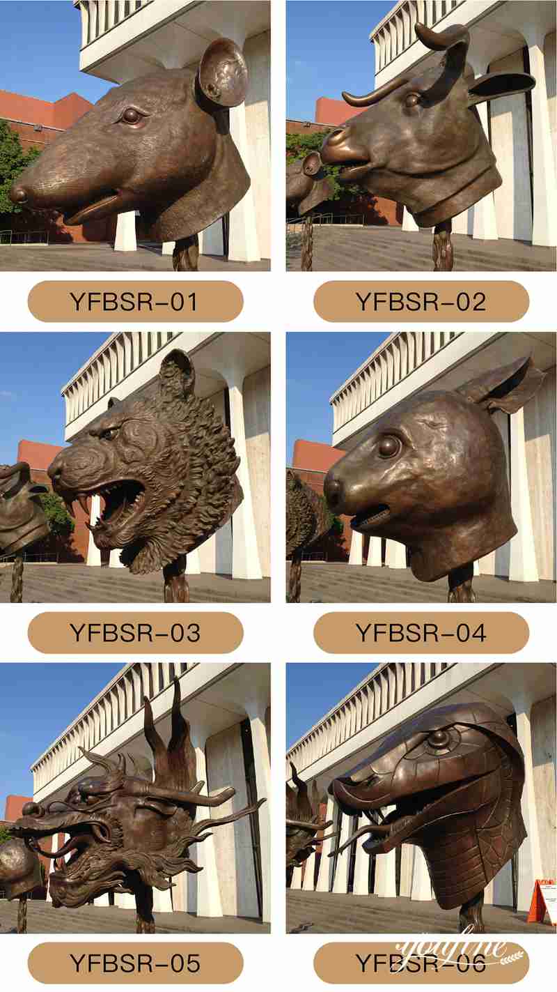 bronze animal sculpture-YouFine Sculpture (2)