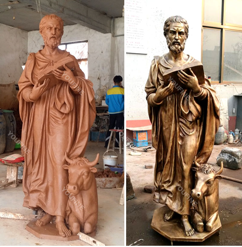 Clay model and bronze casting religious outdoor garden figure statues for sale