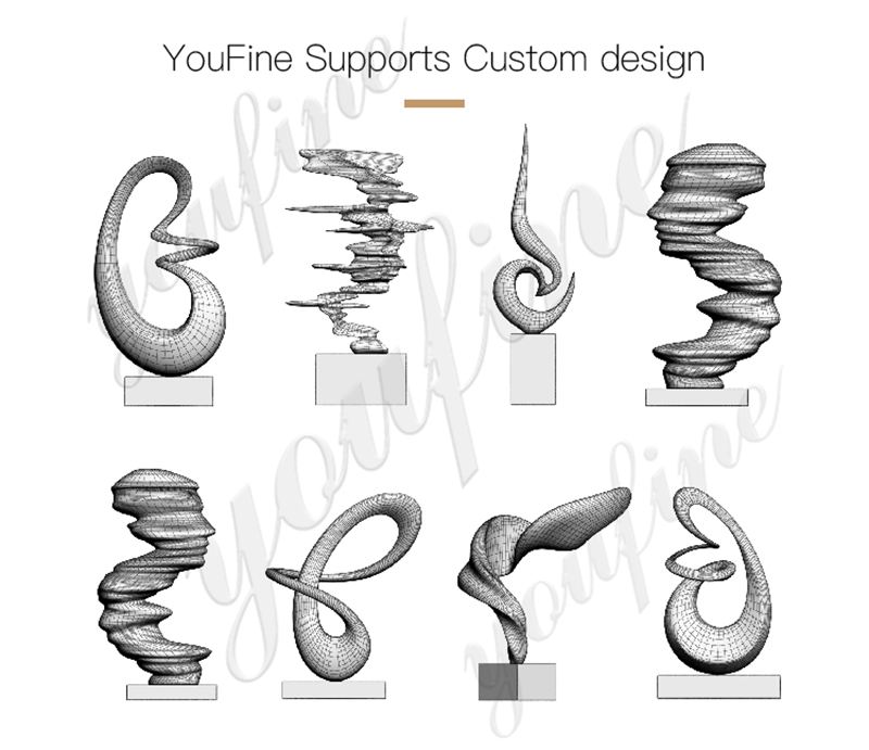 Corten steel sculpture- YouFine Sculpture