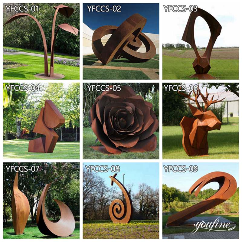 Contemporary lawn sculpture-YouFine Sculpture (2)
