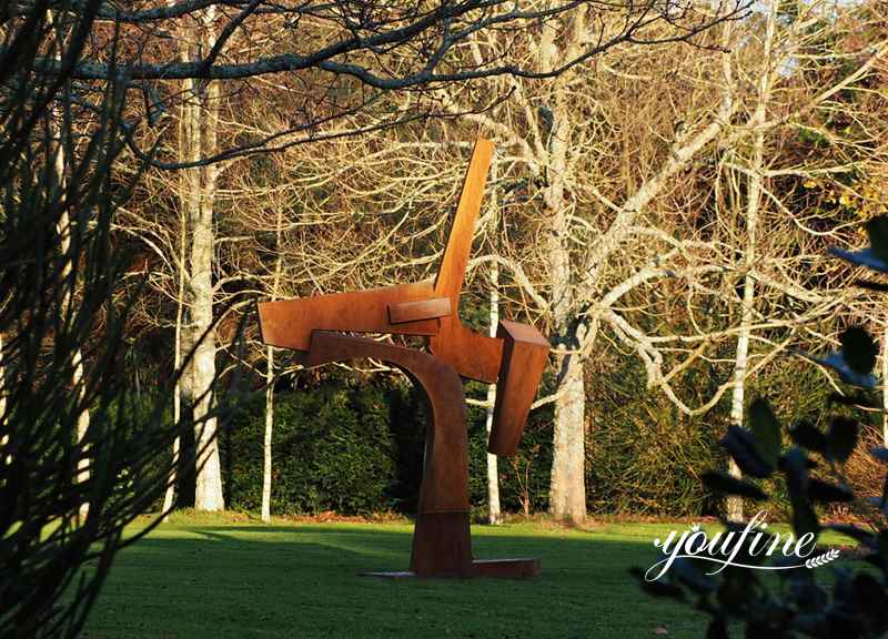 Contemporary lawn sculpture-YouFine Sculpture 
