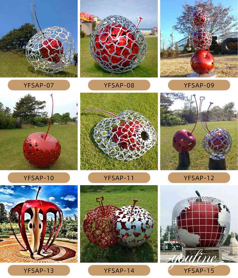 Cherry sculpture -YouFine Sculpture