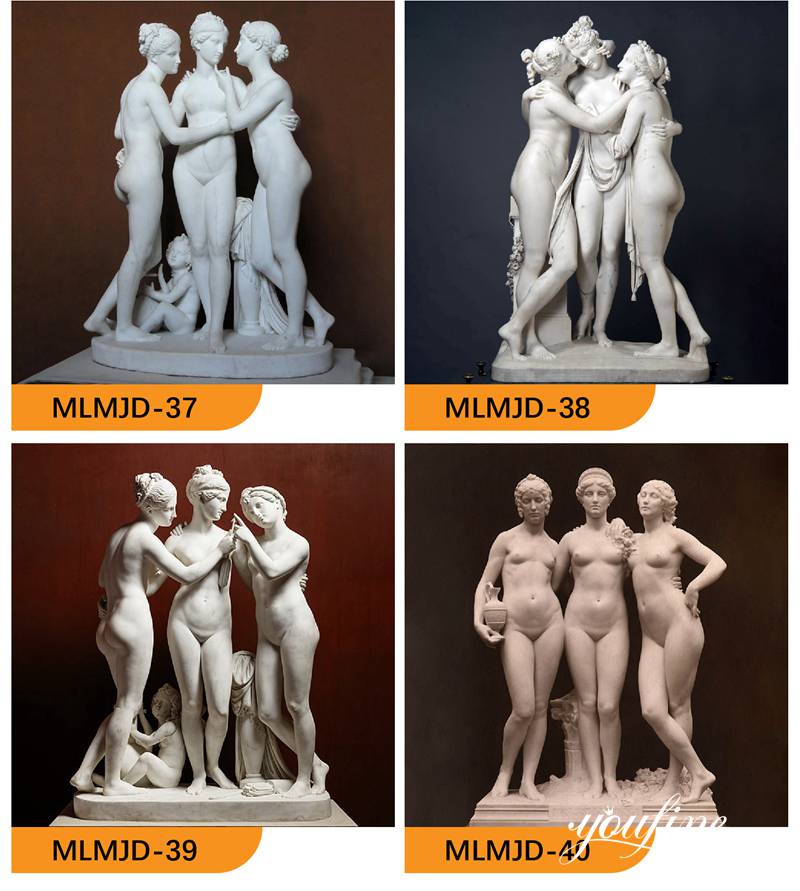 marble statue of the three graces- YouFine Sculpture (2)