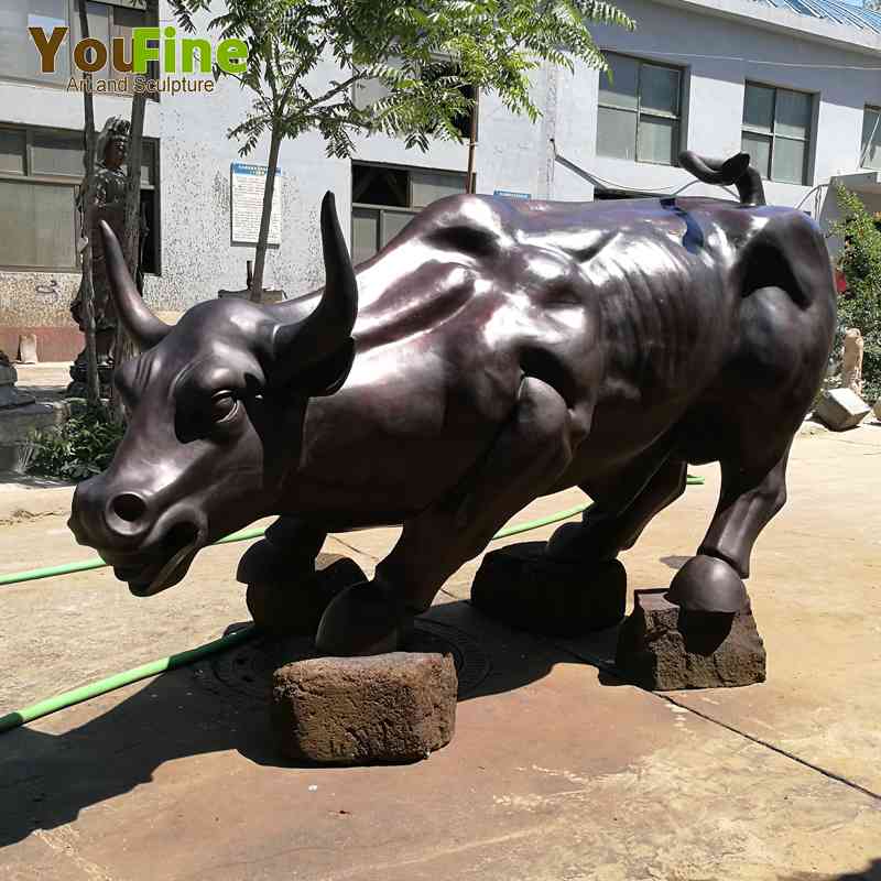 Life Size Bull Statue