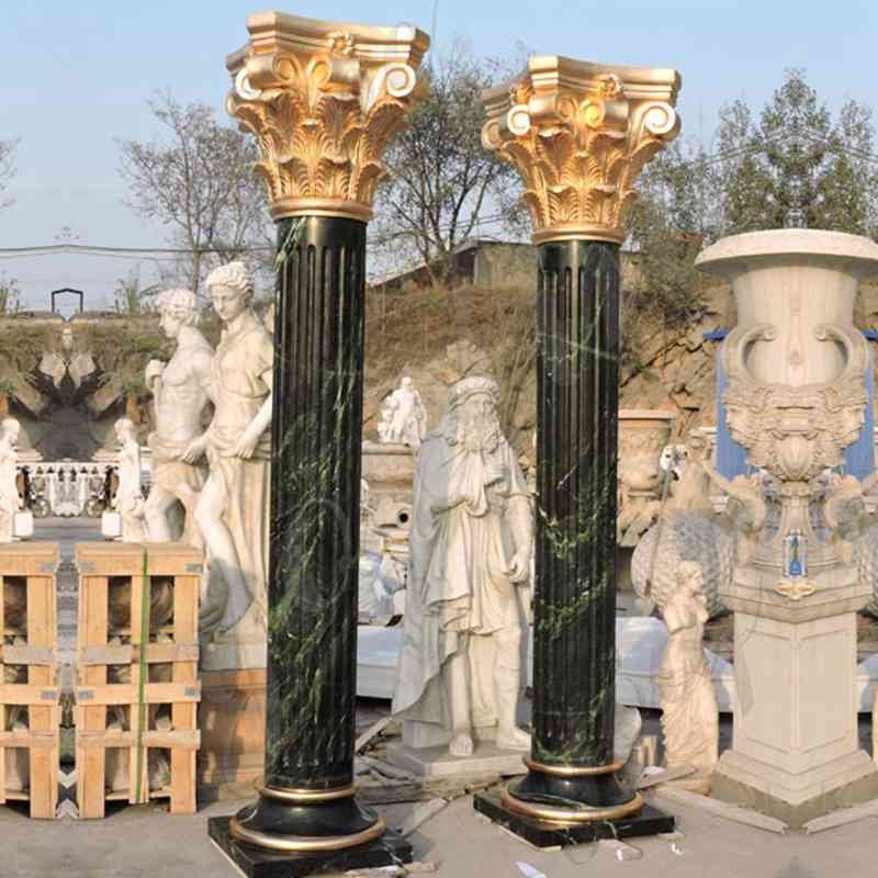 round porch columns