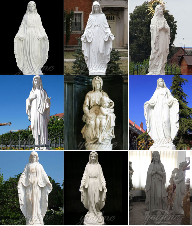 More marble religious sculpture