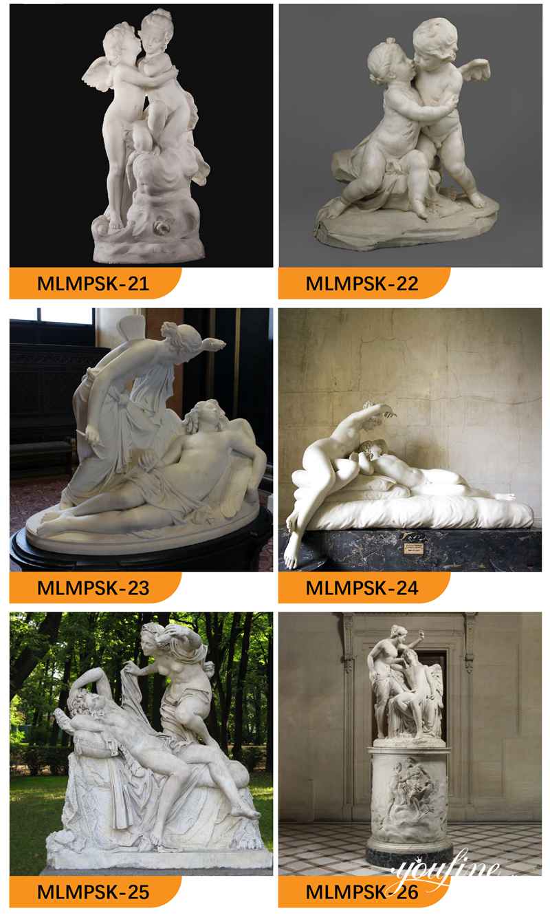 cupid and psyche statue for sale - YouFine Sculpture (1)