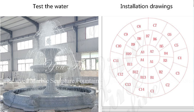 installation-of-garden-tired-water-fountain