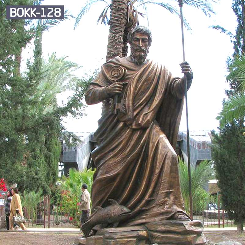 bronze st.peter statue