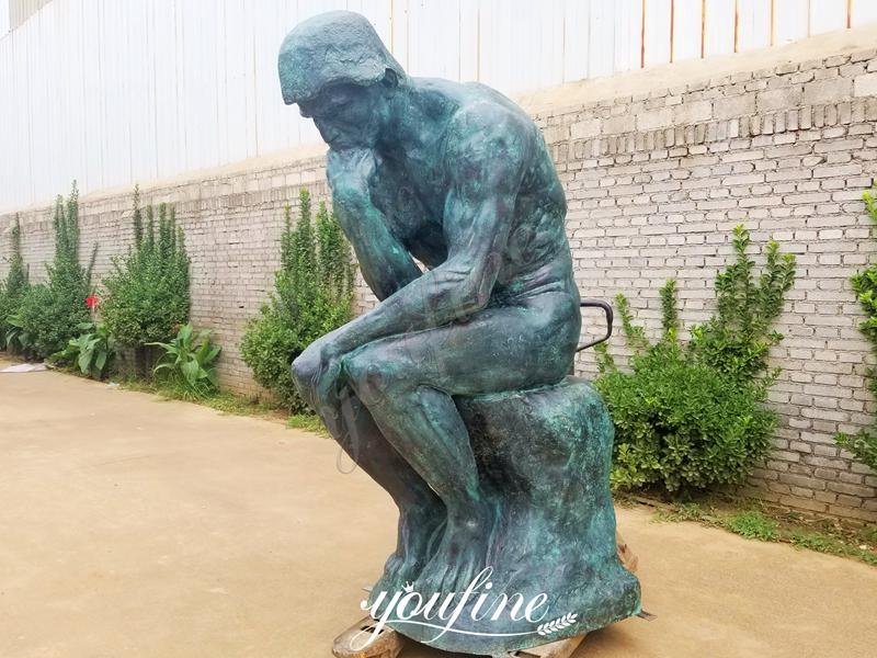 World Famous The Thinker Bronze Statue for Sale BOKK-554 - YouFine Art  Sculpture