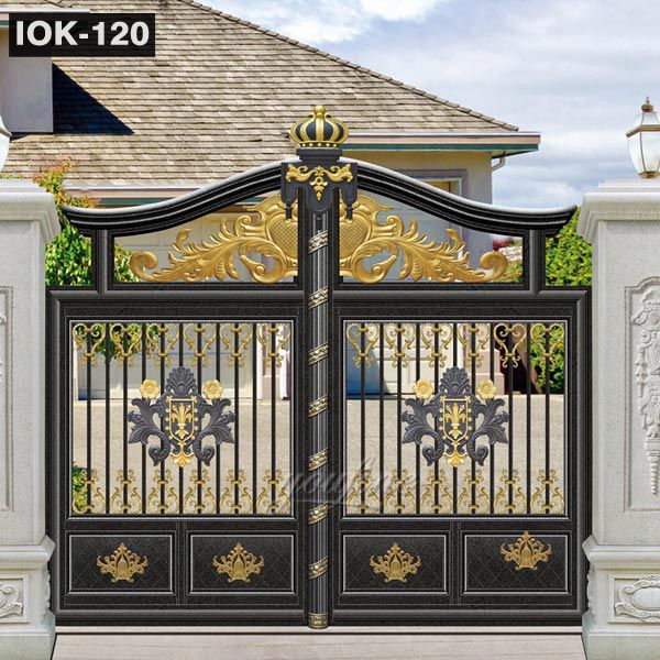  » Wrought Iron Gate Ornaments for Hotel Garden IOK-120 Featured Image