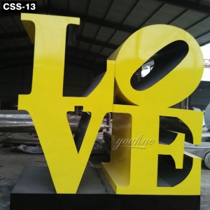  » Classic Urban Decoration Love Sculpture New York CSS-13
