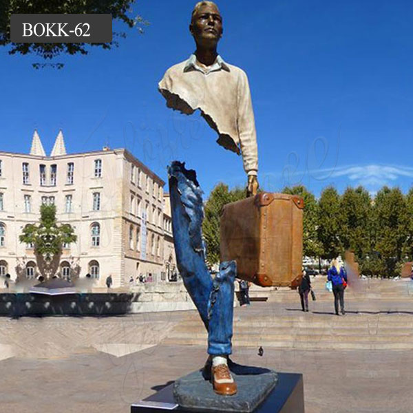 Abstract Modern bronze figure statue bruno catalano sculptures for sale BOKK-62