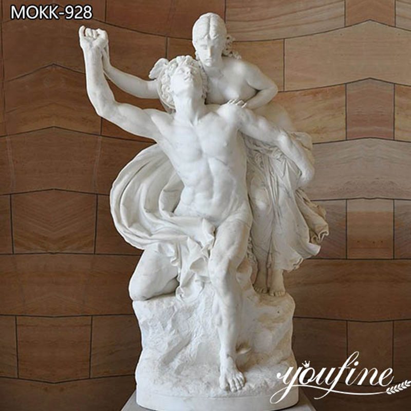 Merkur und Psyche Marble Sculpture Greek Classic Art Factory Supply MOKK-928