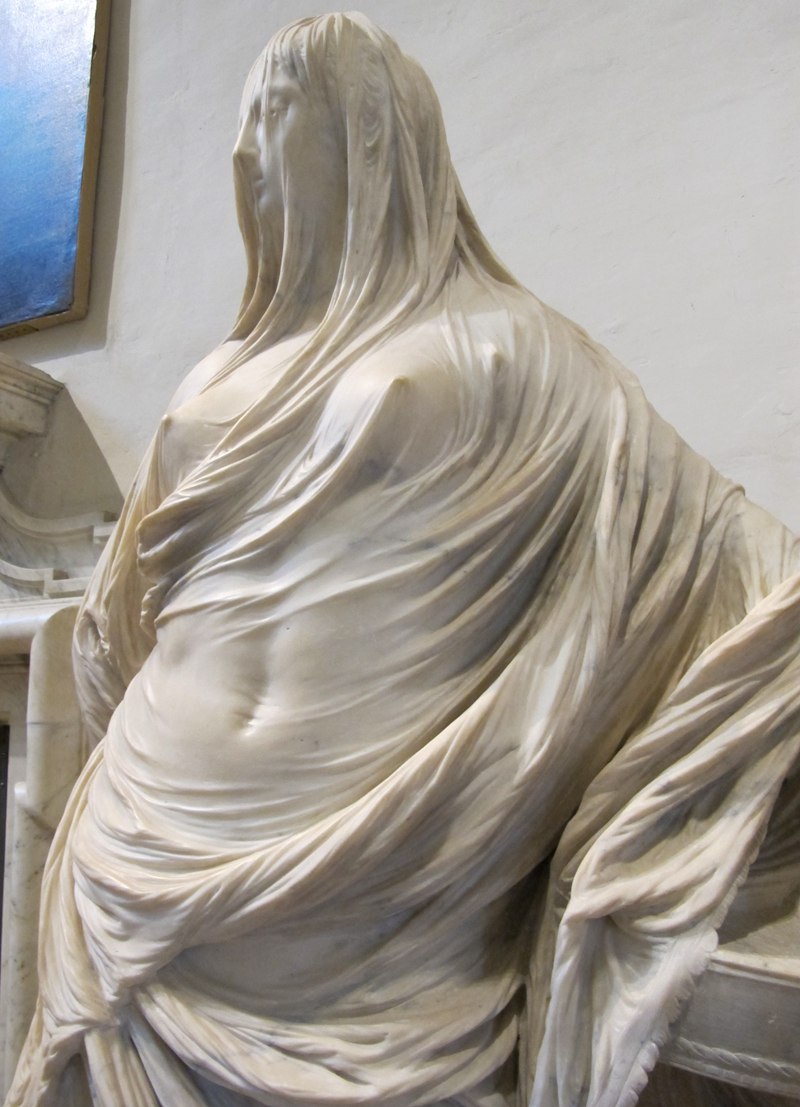 1. Vestal Virgin Tuccia (Corradini sculpture)