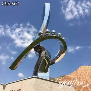  » Abstract Metal Contemporary Outdoor Sculpture for Sale CSS-507