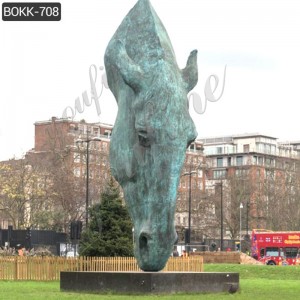  » Bronze horse statues for sale bronze horse head sculpture BOKK-708