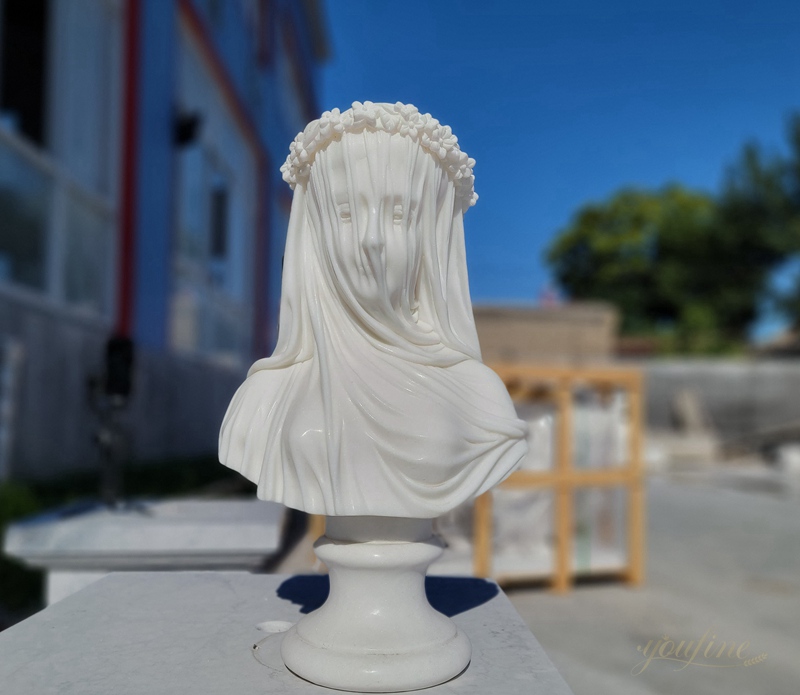 Giovanni Strazza Veiled Virgin statue Veiled Virgin replica
