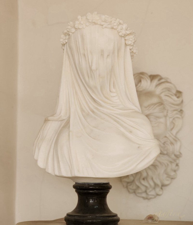 Giovanni Strazza Veiled Virgin statue Veiled Virgin replica