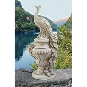  » Indoor&Outdoor Decor Marble Peacock Statue
