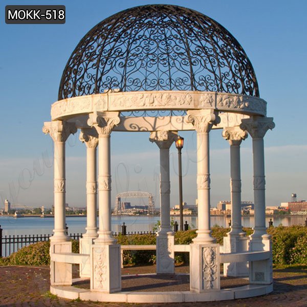 large Modern marble gazebo for sale