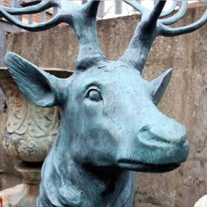  » life size reindeer statue bronze reindeer statue for sale