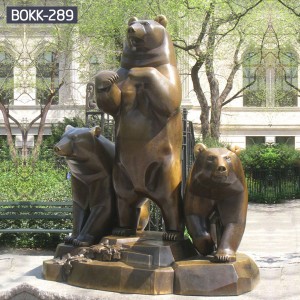 The Best Cheap Life Size Bronze Bear Sculpture for Sale BOKK-289