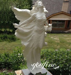  » Life Size Marble Standing Angel Statues for Sale ASMS-05