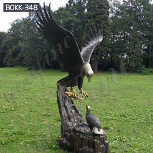  » Bronze bald eagle statue large bronze eagle statues for sale BOKK-348