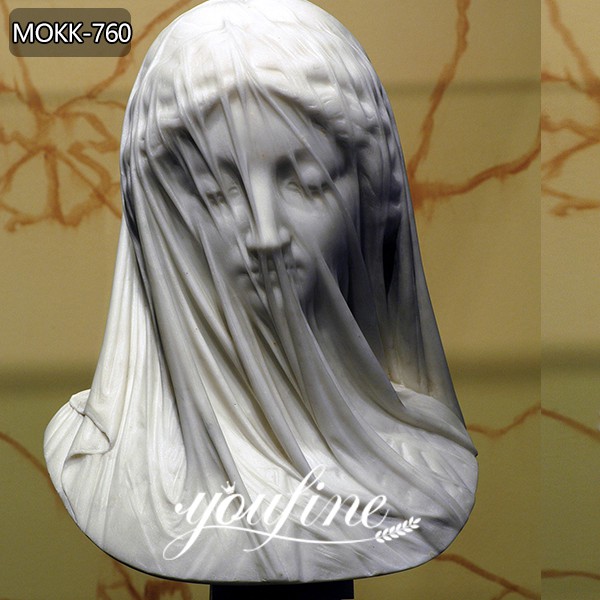 Strazza Veiled Virgin Statue Replica Veiled Lady Marble Sculpture for Sale MOKK-760