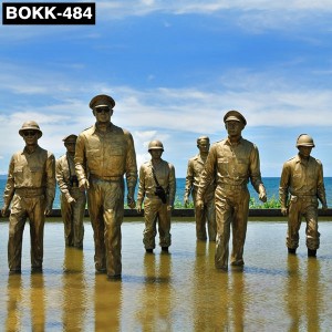  » Bronze Military Statues Seven Famous Bronze Sculptures for Sale BOKK-484