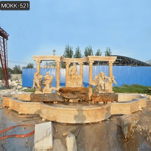  » Outdoor Large Trevi Foutain Natural Marble Carving Factory Supplier MOKK-521