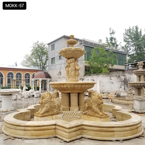 Lion Design Large Outdoor Fountains MOKK-57