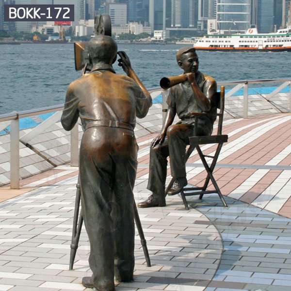 Custom Made Statues Lawn Sculpture Male Female Sculpture for Scenic spot Decorations BOKK-172