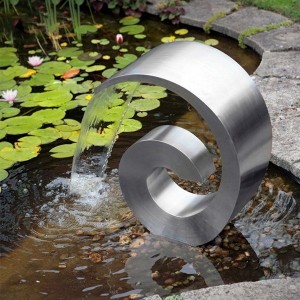  » Stainless Steel Pool Water Fountain Garden Decor for Sale CSS-300