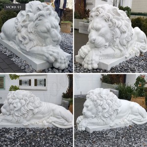  » life size marble lion statue lion statue for home MOKK-94