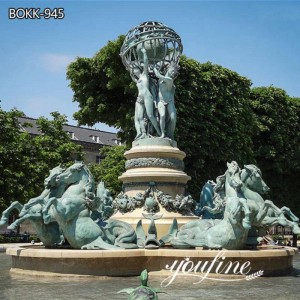  » Antique Bronze Fountain Statue for Garden for Sale BOKK-945