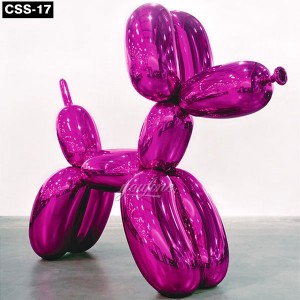  » Famous Jeff Koons Artwork Balloon Dog Sculpture for Sale CSS-17