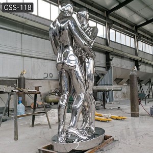  » Abstract Stainless Steel Custom Metal Human Sculpture for Sale CSS-118