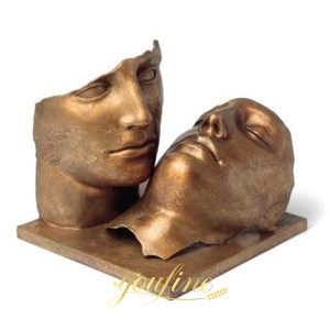 » Abstract Bronze Face Sculpture Igor Mitoraj Replica for Sale BOKK-565