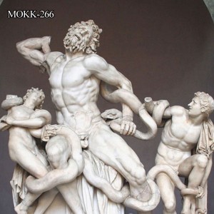  » Marble Greek Famous Life Size Laocoon and His Sons Sculpture MOKK-266
