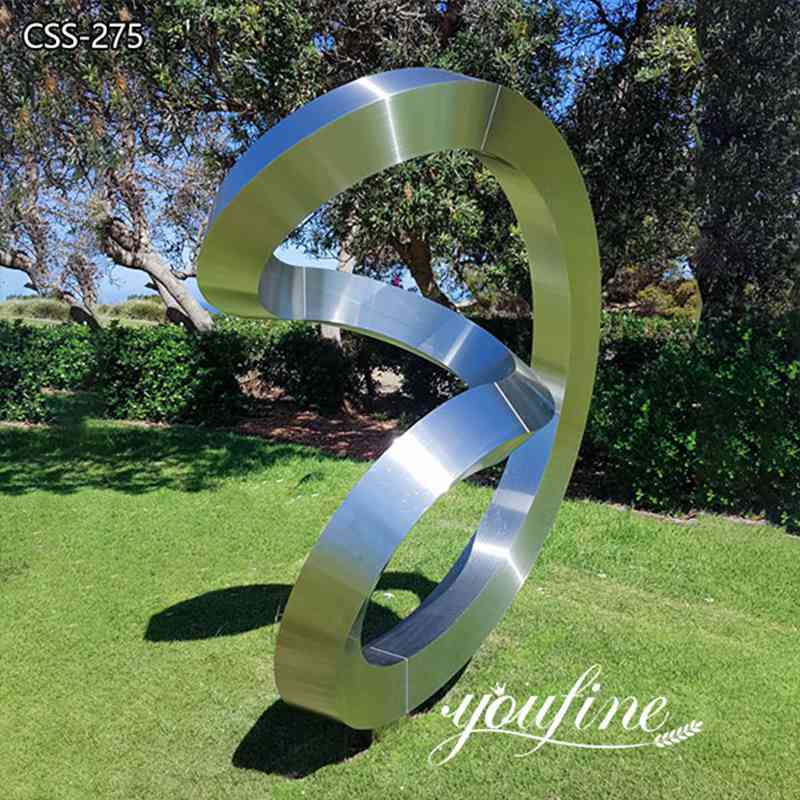 Large Outdoor Metal Ring Sculpture Art Design for Sale CSS-275