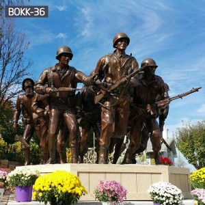  » Outdoor Group Bronze Military Statues Memorial Park for Sale BOKK-36